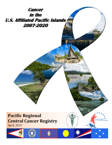 Cancer in the U.S. Affiliated Pacific Islands 2007 - 2020 Cover page